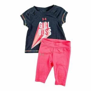 Under Armour Girl Boss Outfit 12 months